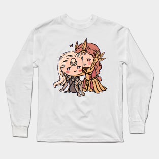 Diana and Leona stickers Long Sleeve T-Shirt